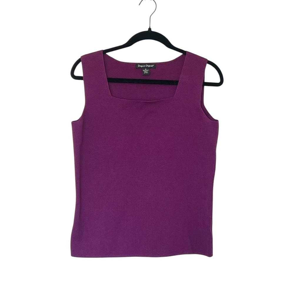 Designers Originals Purple Sleeveless Tank Top